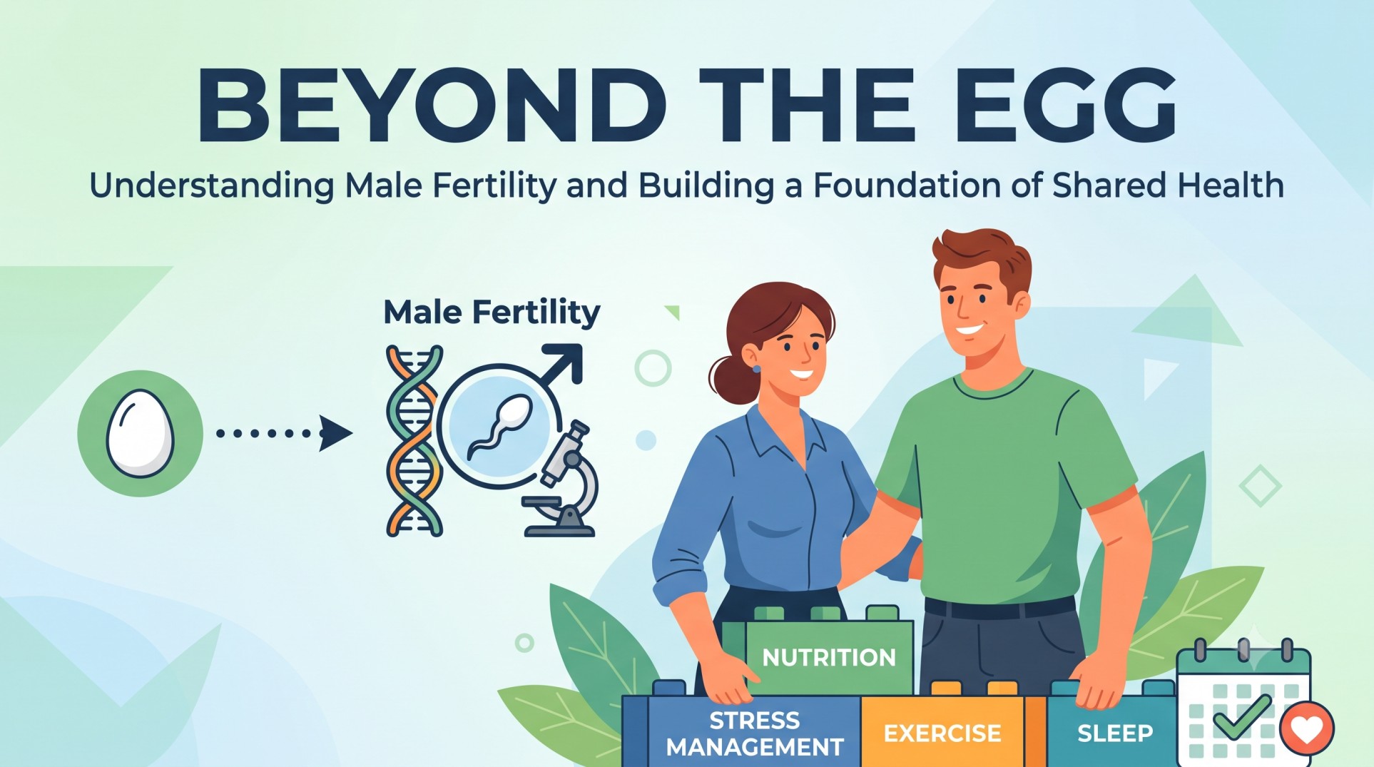 Beyond the Egg: Understanding Male Fertility and Building a Foundation of Shared Health